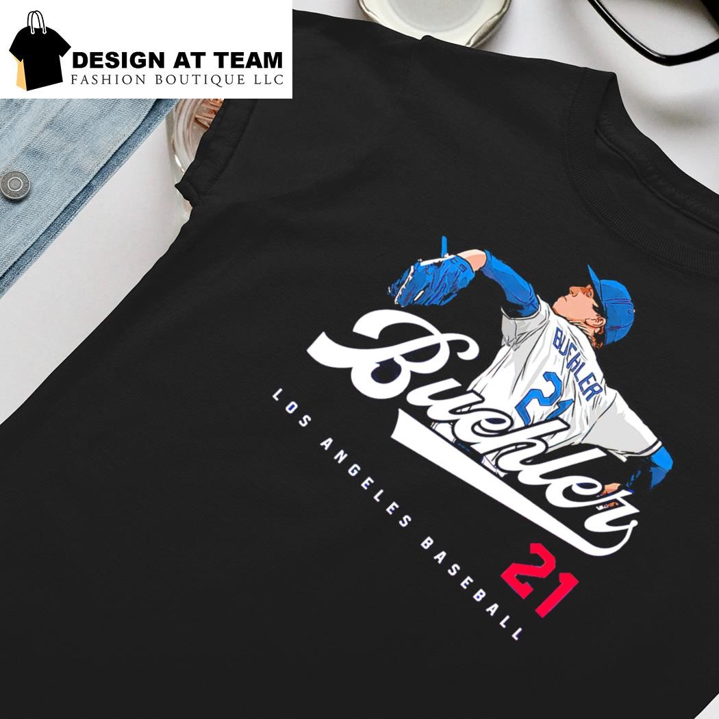 Walker Buehler Baseball Edit Dodgers - Walker Buehler - T-Shirt