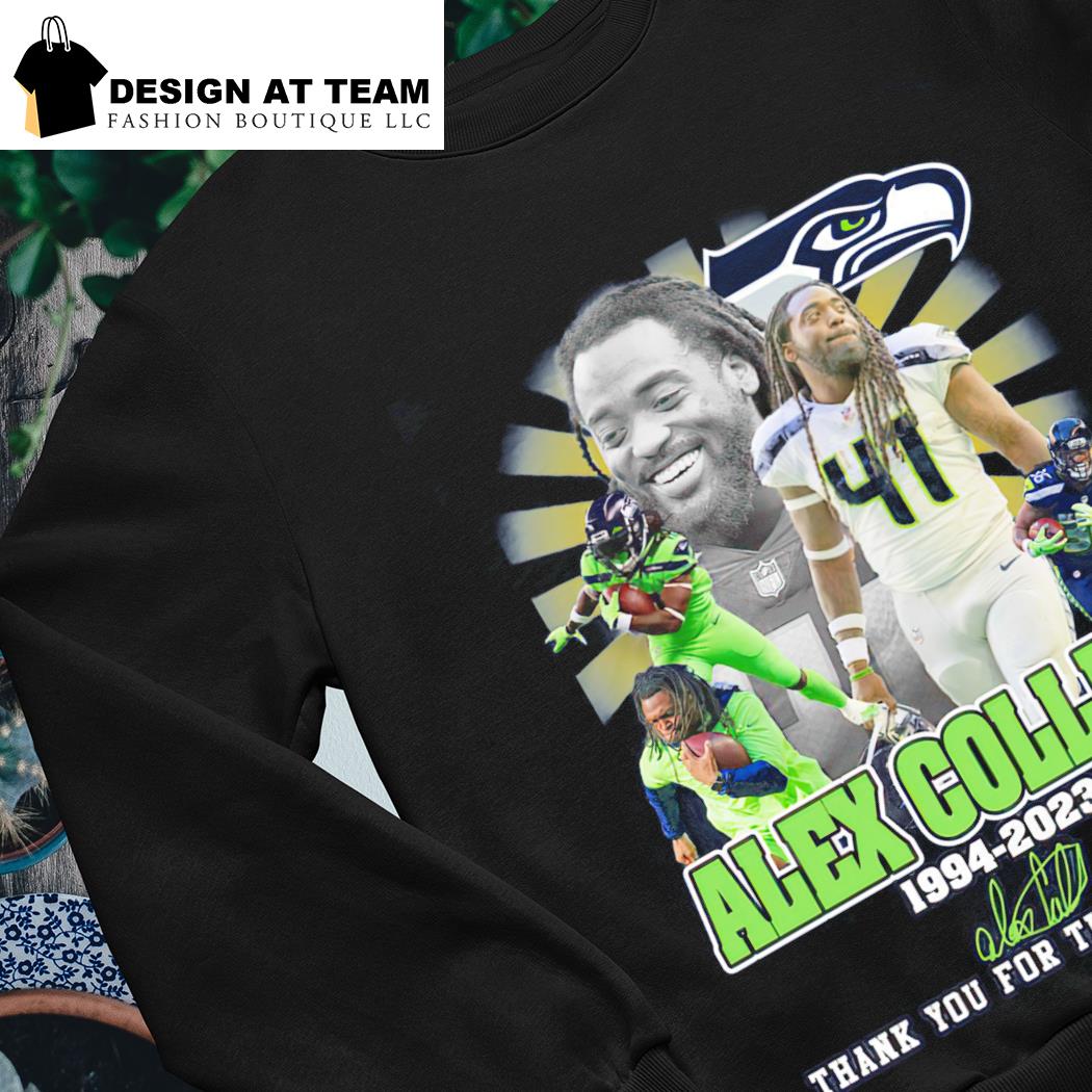 Alex Collins 1994 2023 Memories Seatle Seahawks NFL Shirt, hoodie, sweater,  long sleeve and tank top