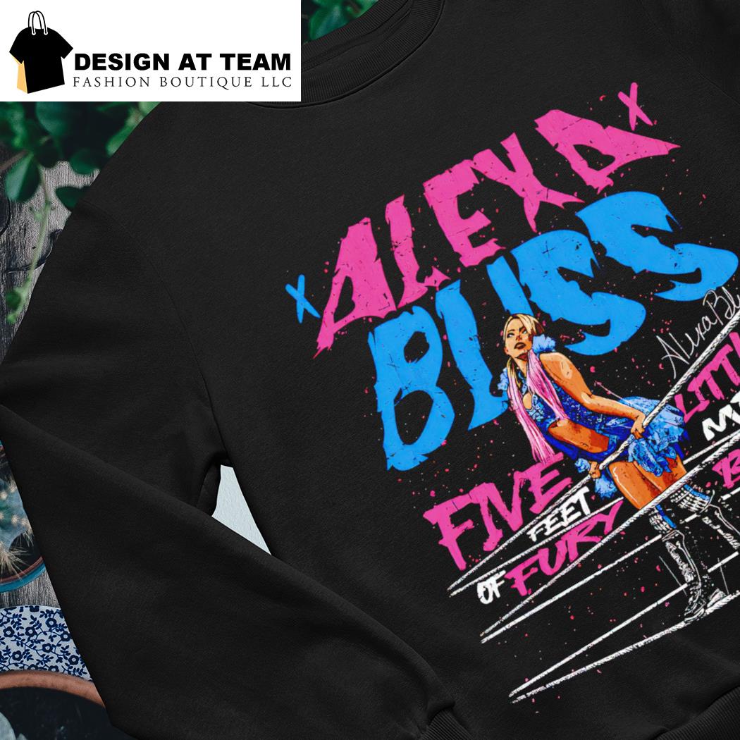 alexa bliss five feet of fury shirt