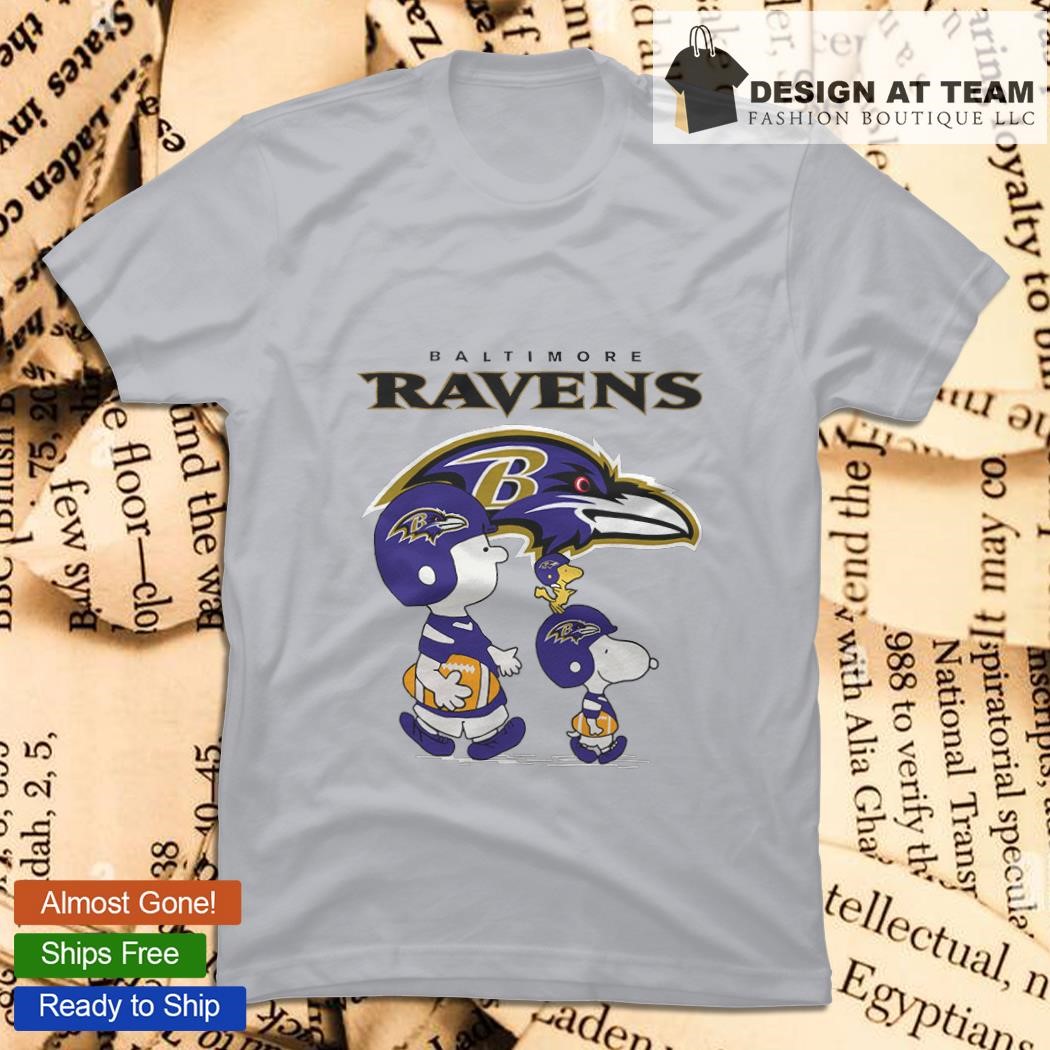 Baltimore Ravens Youth Gray Hooded Sweatshirt