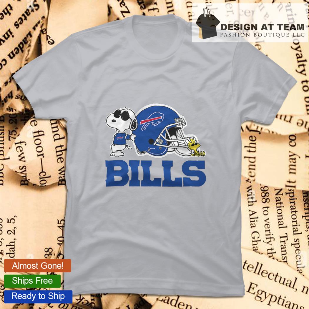 The Buffalo Bills Joe Cool And Woodstock Snoopy Mashup Youth Sweatshirt 