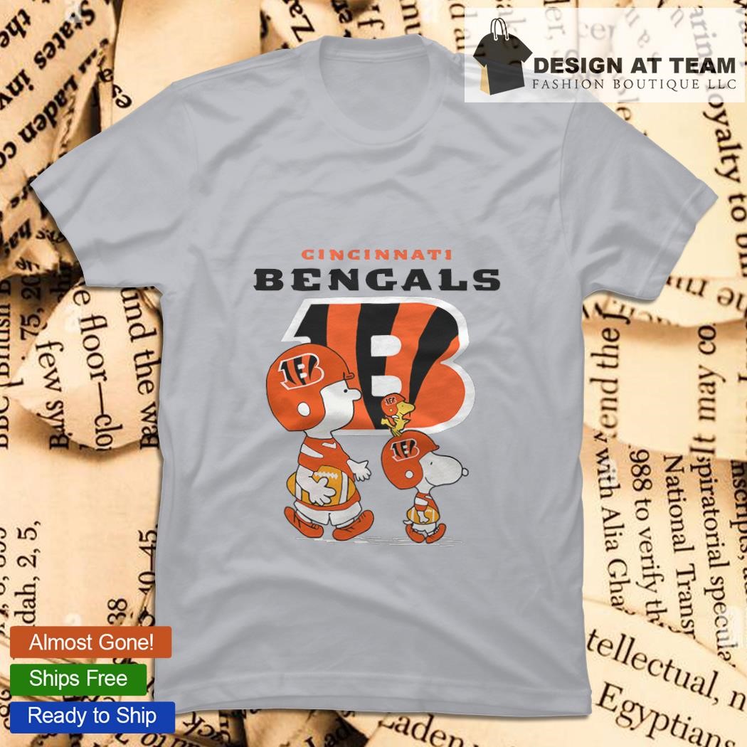 Cincinnati Bengals Snoopy and Charlie Brown Peanuts shirt, hoodie, sweater,  long sleeve and tank top