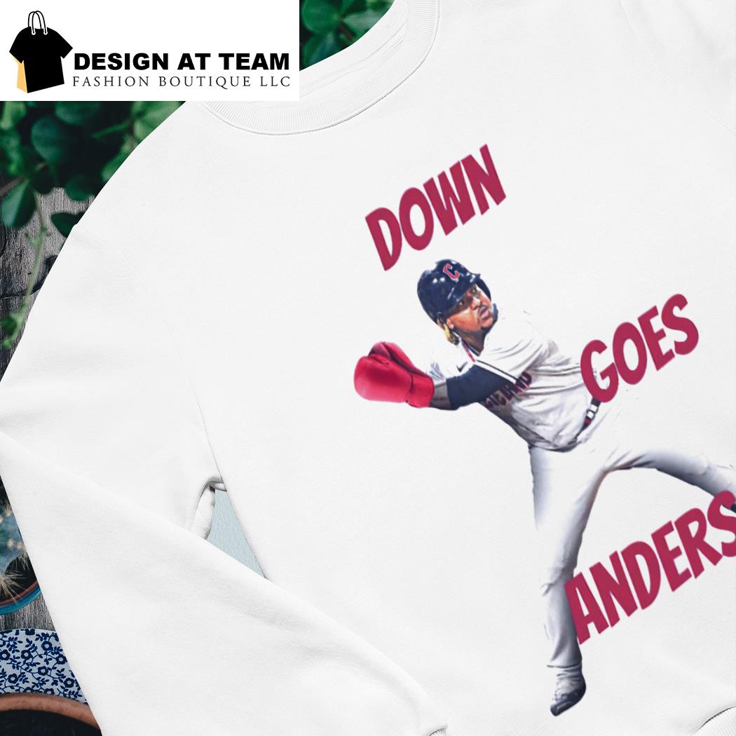 Jose Ramirez Cleveland Guardians Down Goes Anderson T-shirt