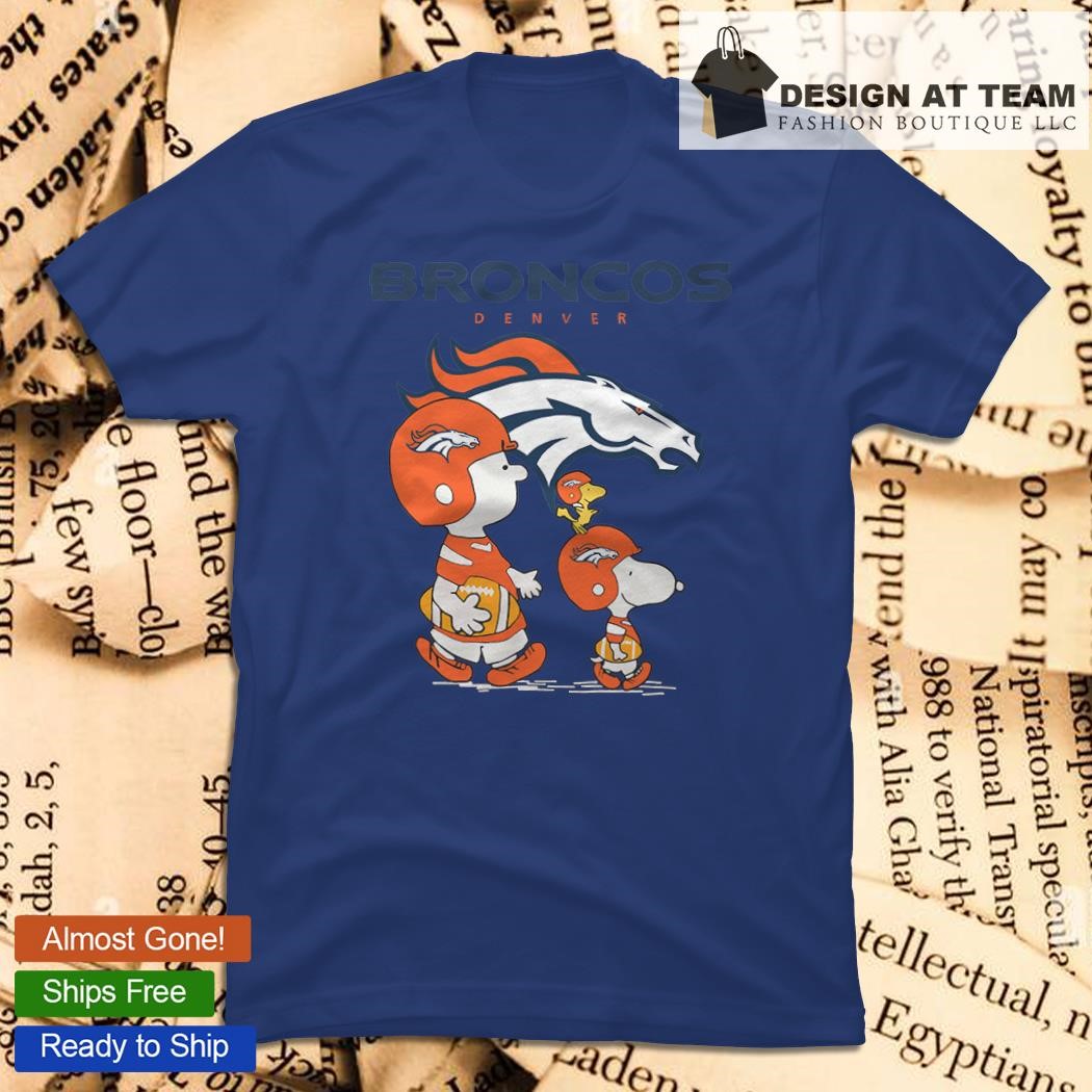 Denver Broncos Peanuts Snoopy and Charlie Brown shirt, hoodie, sweater,  long sleeve and tank top