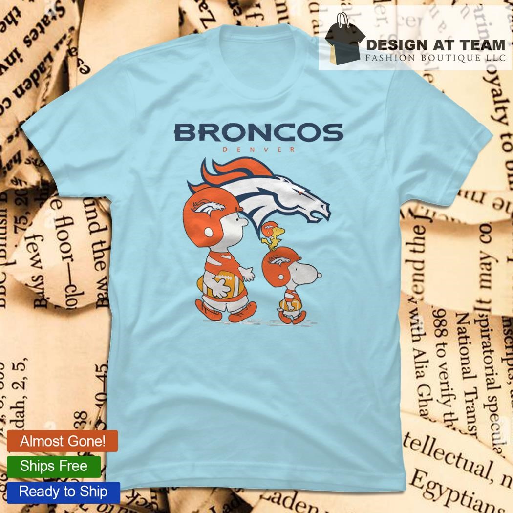 Denver Broncos Peanuts Snoopy and Charlie Brown shirt, hoodie, sweater,  long sleeve and tank top