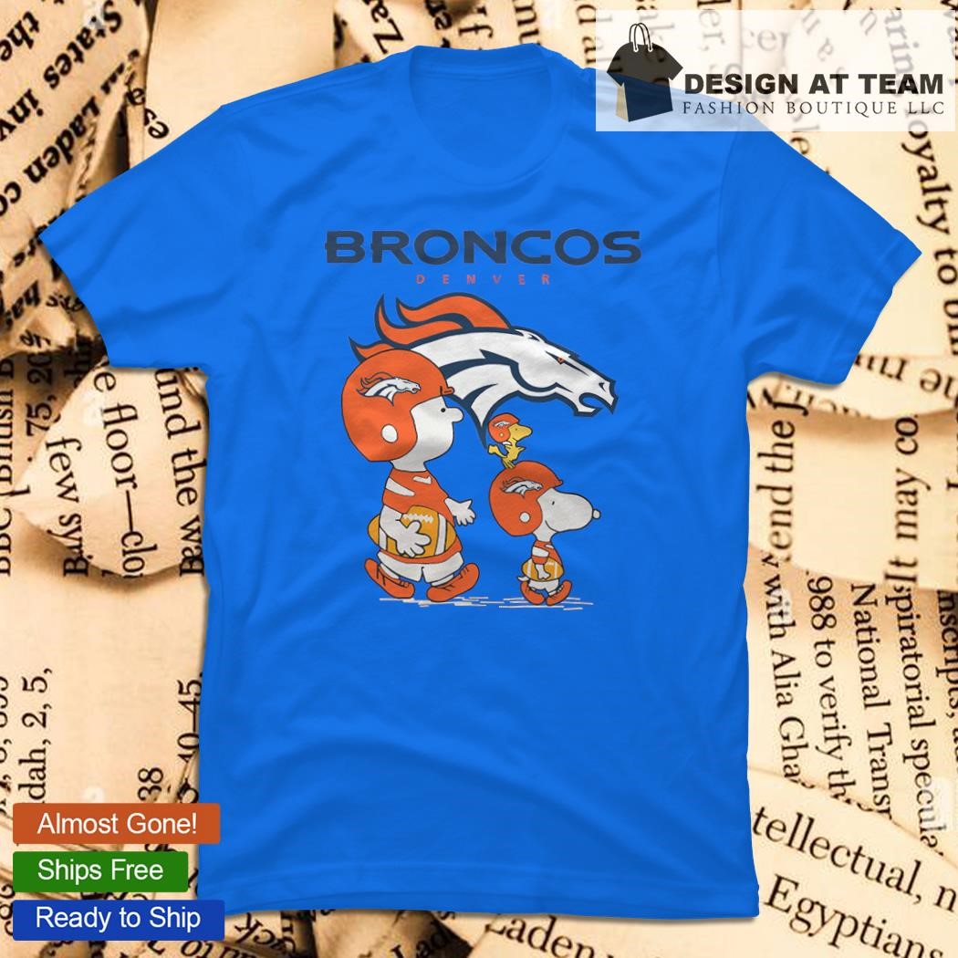 Denver Broncos Snoopy and Charlie Brown Peanuts shirt, hoodie, sweater,  long sleeve and tank top