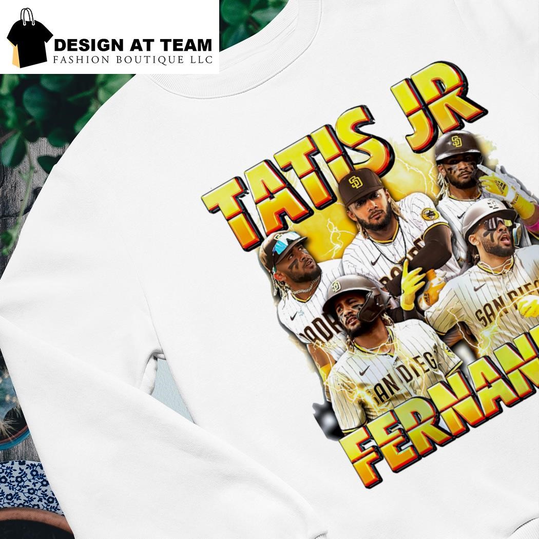 Fernando Tatis Jr. San Diego Rough Signature Baseball T-Shirt, hoodie,  sweater, long sleeve and tank top