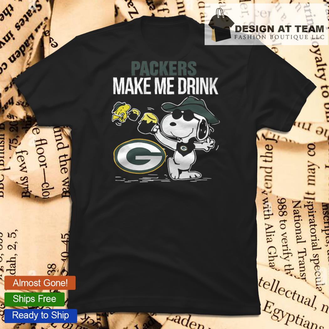 Snoopy Woodstock Team Green Bay Packers Shirt - High-Quality Printed Brand