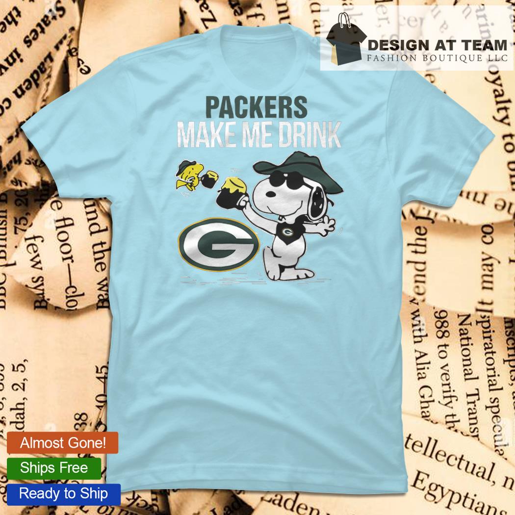 Snoopy Woodstock Team Green Bay Packers Shirt - High-Quality Printed Brand