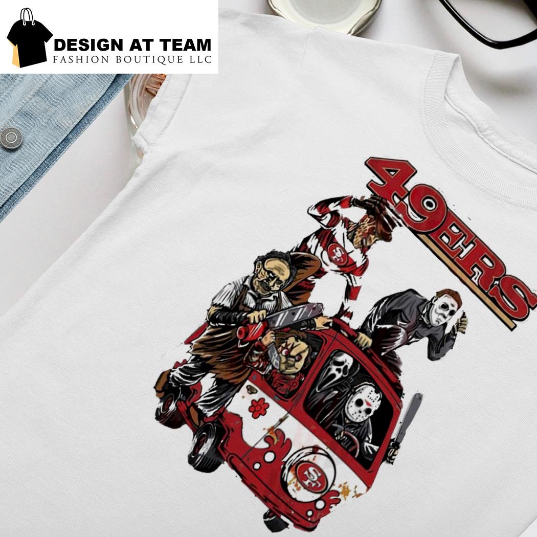 Hallowen San Francisco 49ers Shirt, Nfl Football Unisex Shirt -  Reallgraphics