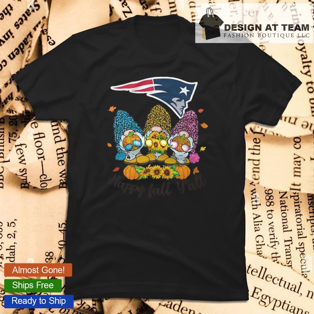 New England Patriots Happy Fall Y'all shirt, hoodie, sweater, long