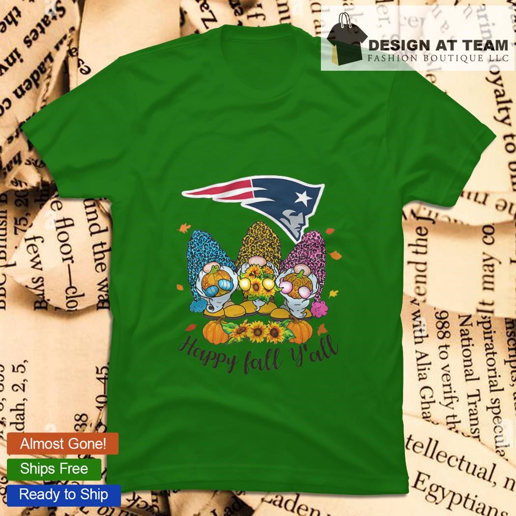 New England Patriots Happy Fall Y'all shirt, hoodie, sweater, long