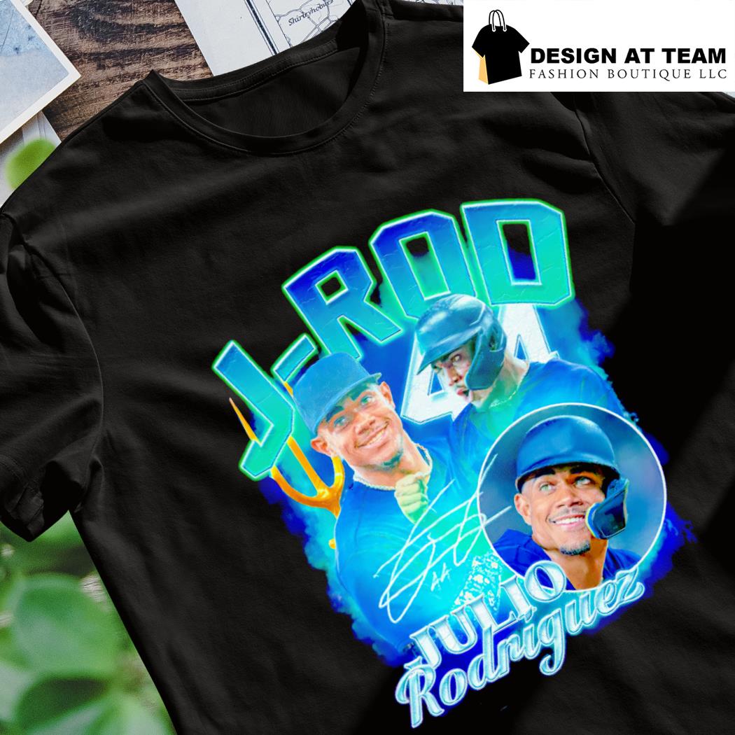 Julio Rodriguez: J-Rod Show Shirt + Hoodie, Seattle - MLBPA -BreakingT