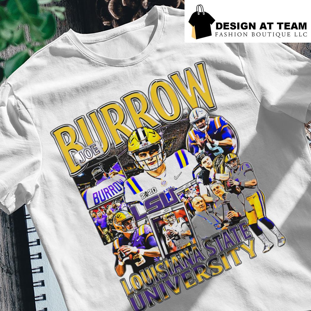 Joe Burrow LSU Louisiana State University shirt, hoodie, sweater