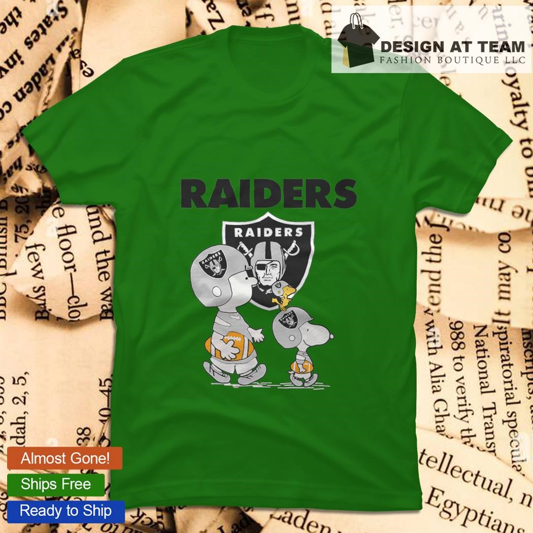 Top snoopy the Peanuts las vegas raiders Christmas T-shirt - Kaiteez