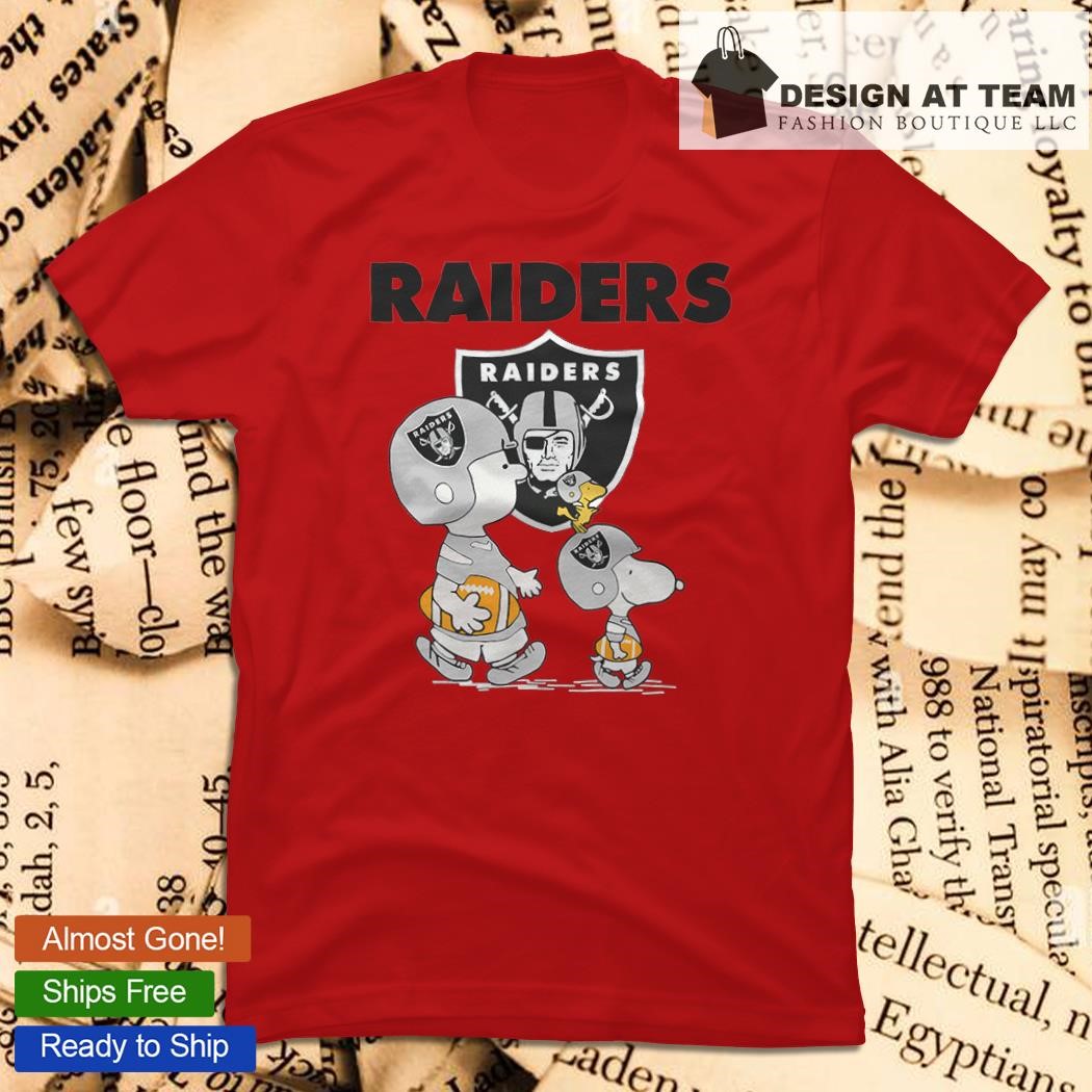 Snoopy The Peanuts Las Vegas Raiders Shirt - High-Quality Printed