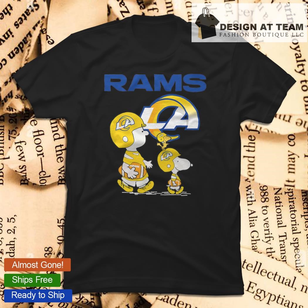 Los Angeles Rams Snoopy and Charlie Brown Peanuts shirt, hoodie