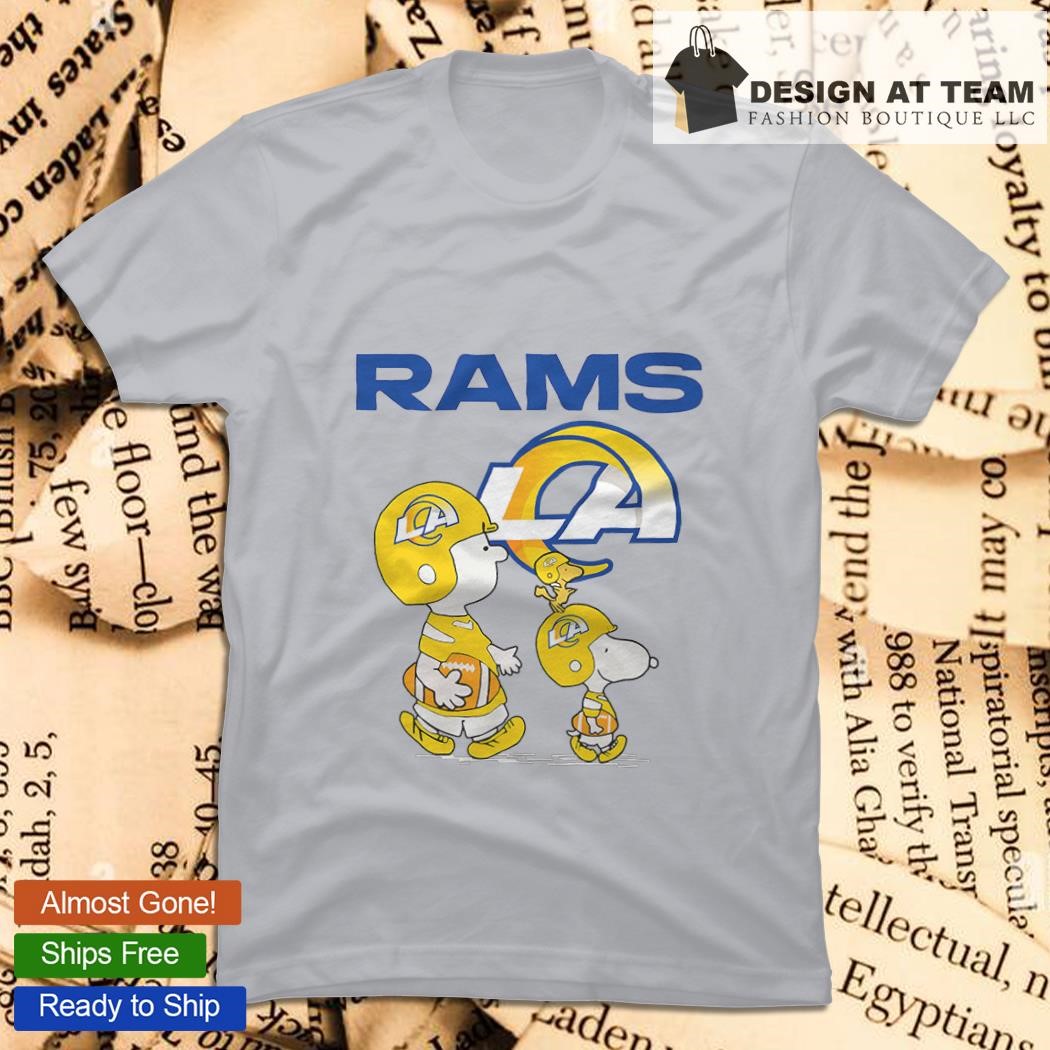 Los Angeles Rams Snoopy and Charlie Brown Peanuts shirt, hoodie, sweater,  long sleeve and tank top