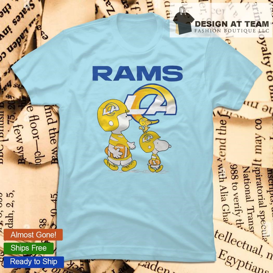 Los Angeles Rams Snoopy and Charlie Brown Peanuts shirt, hoodie