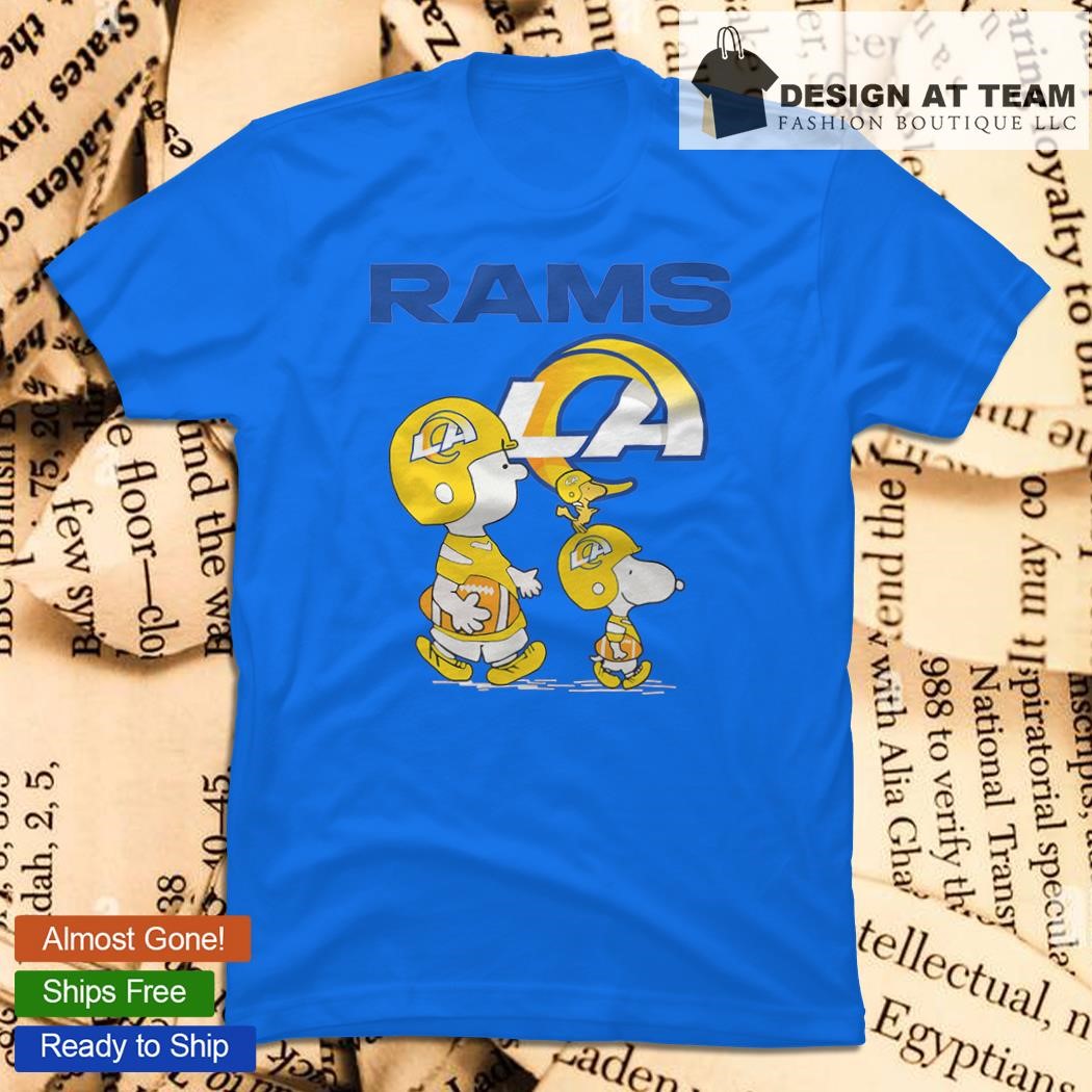 Los Angeles Rams Snoopy and Charlie Brown Peanuts shirt, hoodie