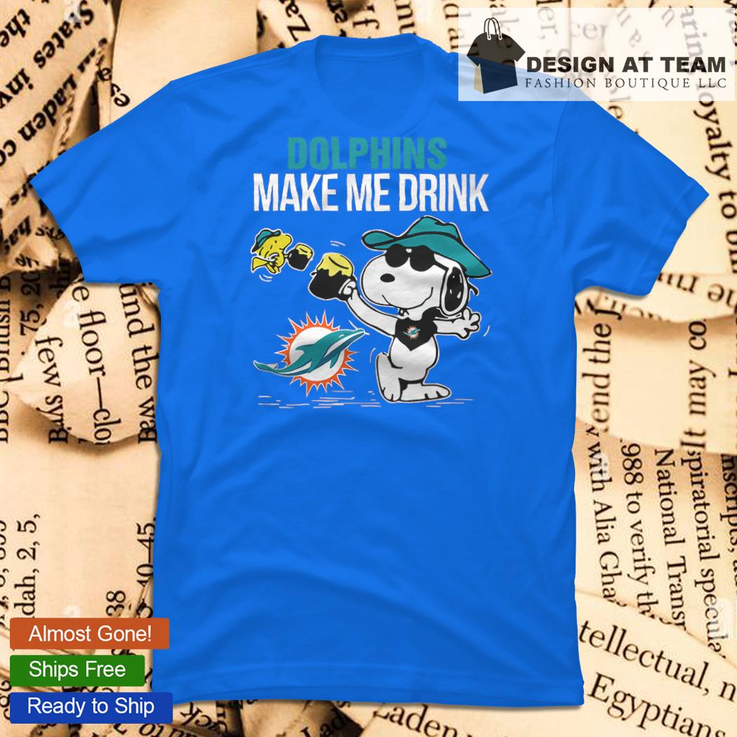 MIAMI MAKES ME DRINK - Miami Dolphins - T-Shirt