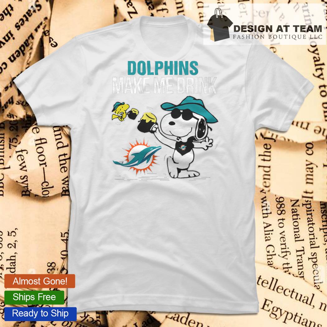 MIAMI MAKES ME DRINK - Miami Dolphins - T-Shirt