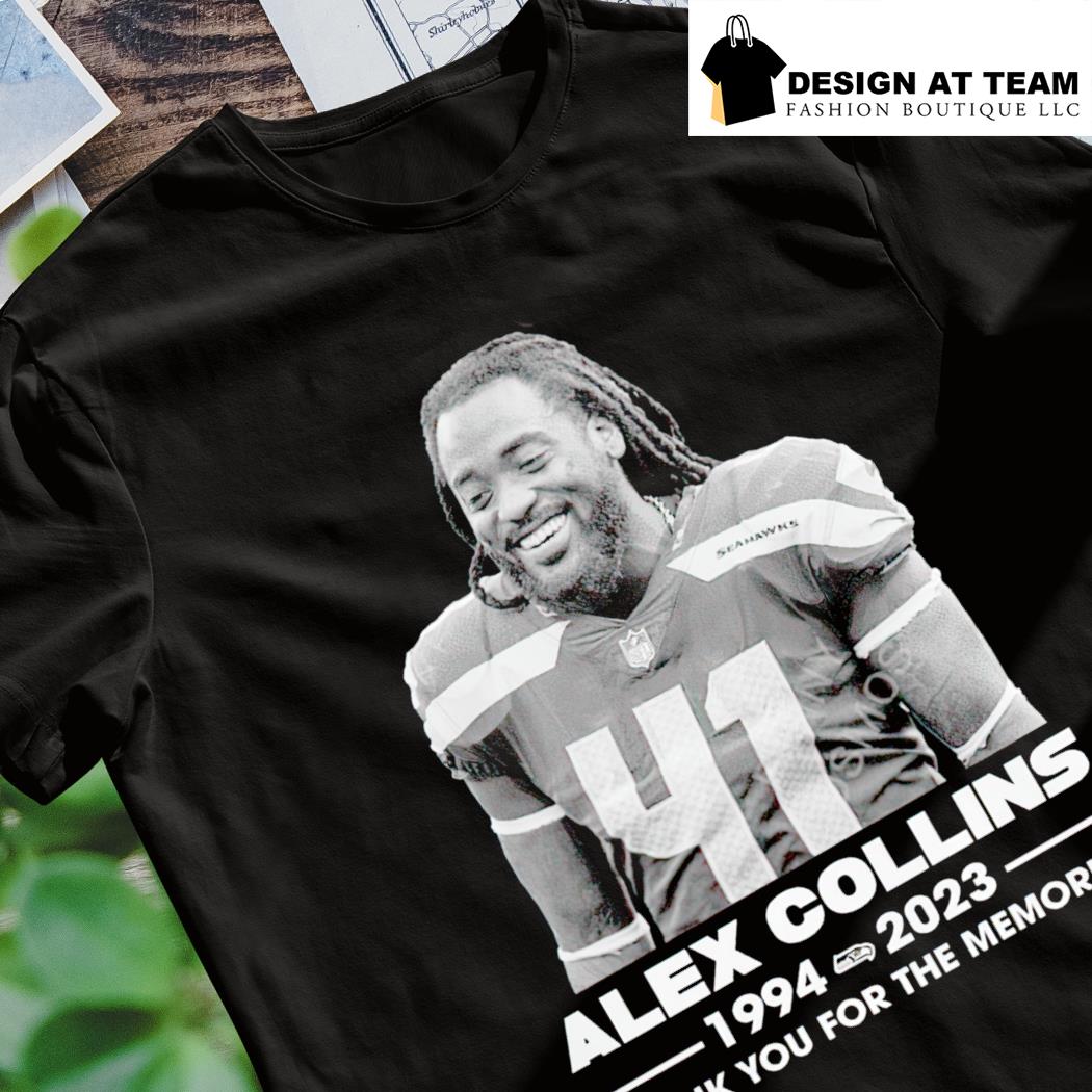 Alex Collins 1994 2023 Memories Seatle Seahawks NFL Shirt, hoodie, sweater,  long sleeve and tank top