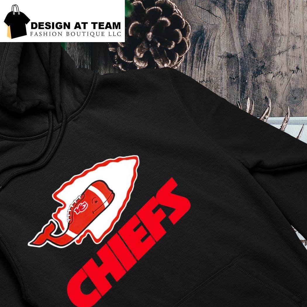 Kansas City Chiefs Fashion Preferred Logo Hoodie - Mens