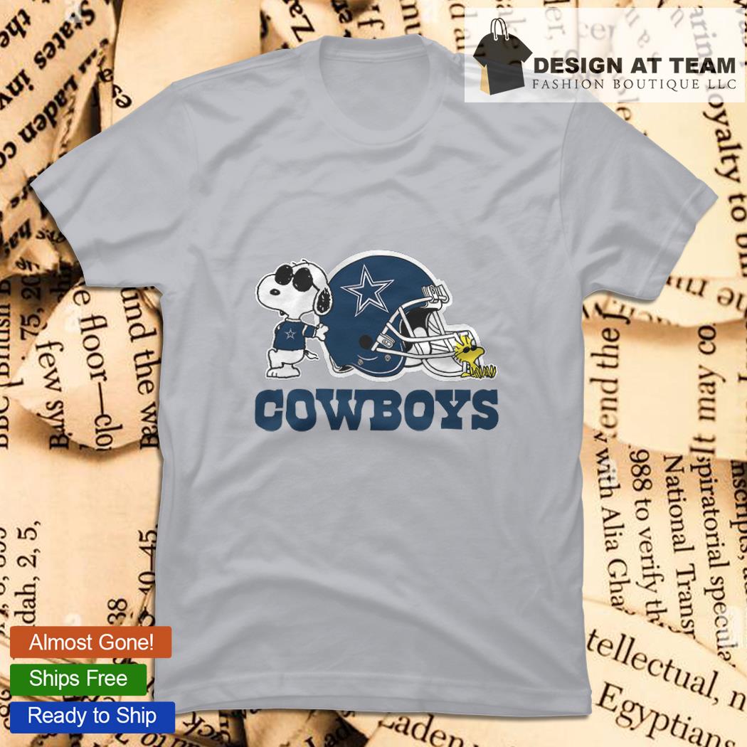 Dallas Cowboys Football Woodstock And Snoopy T-Shirt - T-shirts Low Price