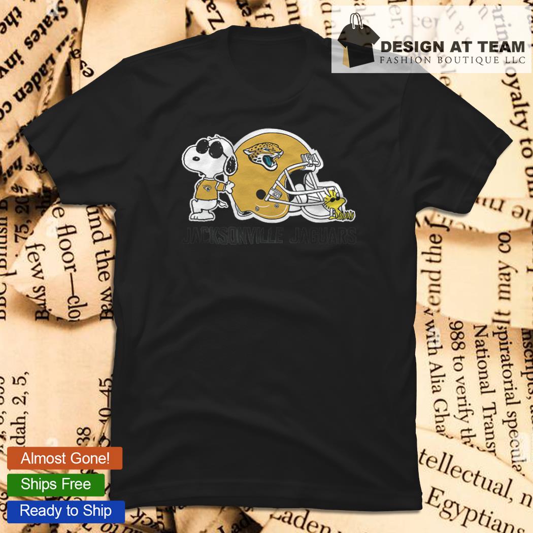 Jacksonville Jaguars Peanuts Snoopy Charlie Brown And Woodstock  T-shirt,Sweater, Hoodie, And Long Sleeved, Ladies, Tank Top