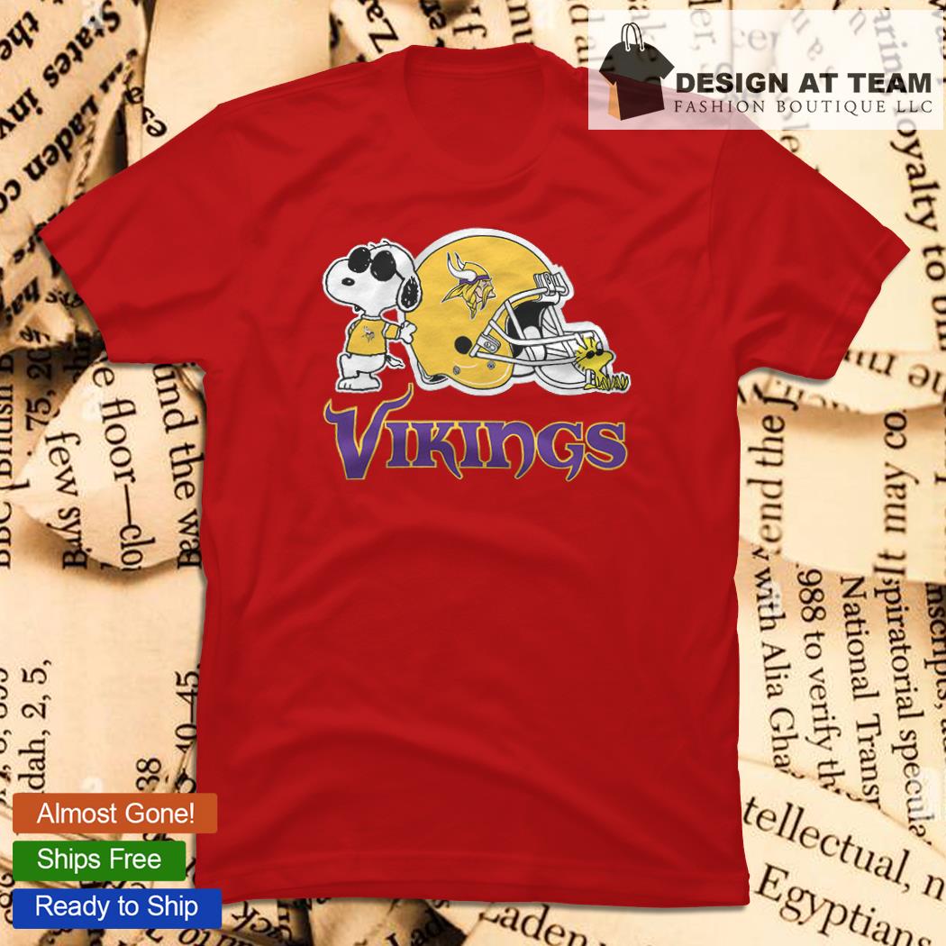 Snoopy And Friends Minnesota Vikings Shirt - High-Quality Printed Brand