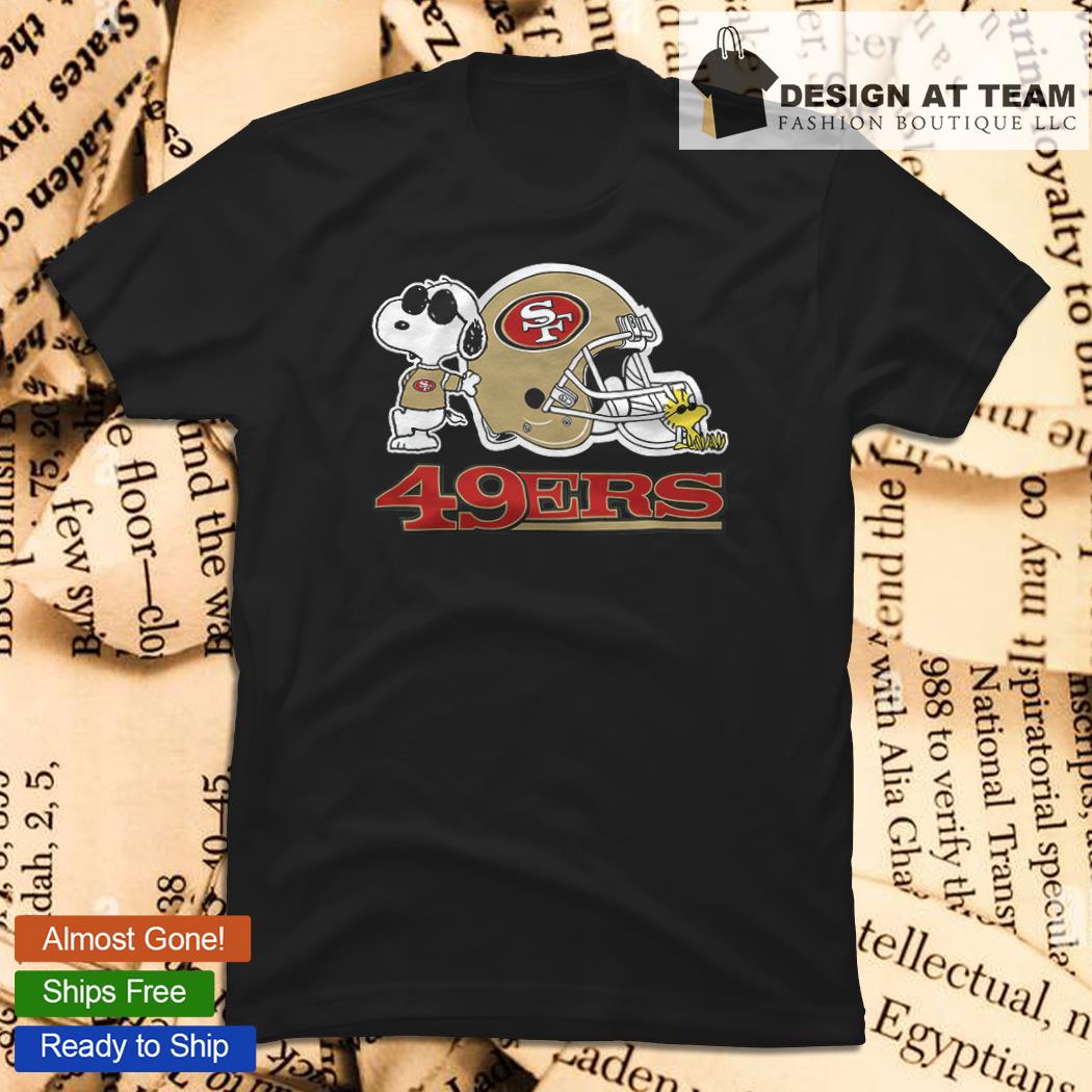 Woodstock Snoopy 49ers shirt, hoodie, sweater, long sleeve and tank top