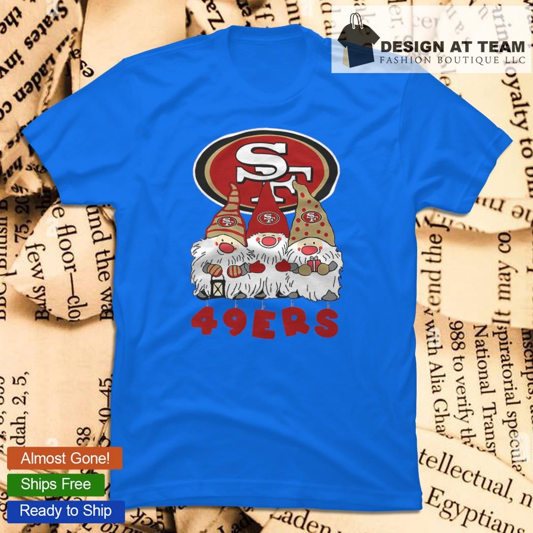 San Francisco 49Ers the gnomes christmas 2023 shirt, hoodie