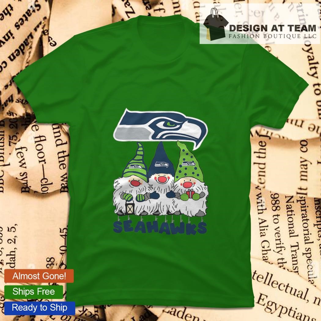 The Gnomes Seattle Seahawks Christmas 2023 T-shirt, hoodie, sweater, long  sleeve and tank top