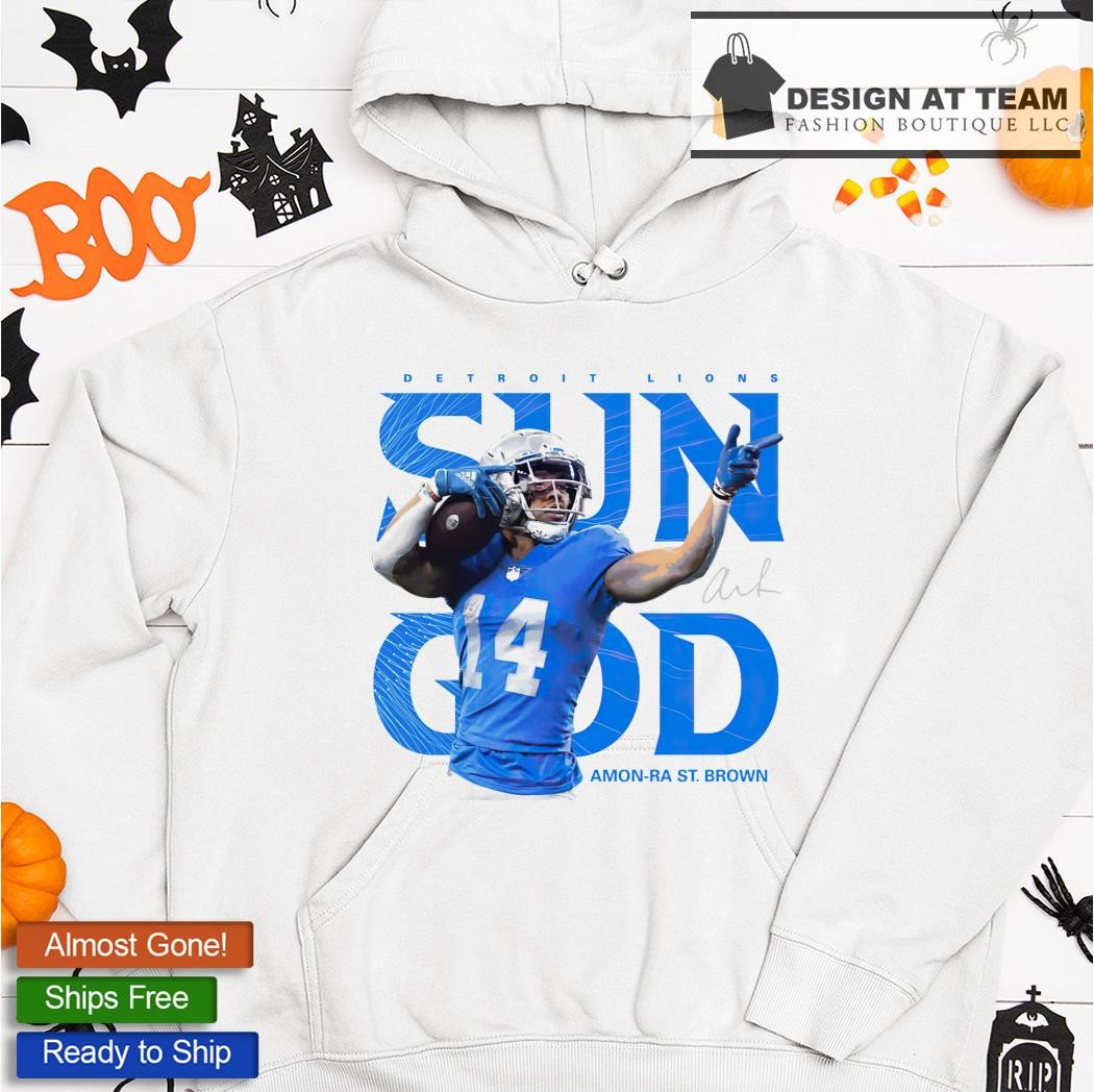 Amon-Ra St. Brown Detroit Lions signature 2023 shirt, hoodie