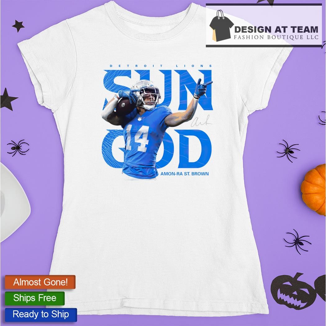 Amon-Ra St. Brown Detroit Lions signature 2023 shirt, hoodie, sweater, long  sleeve and tank top