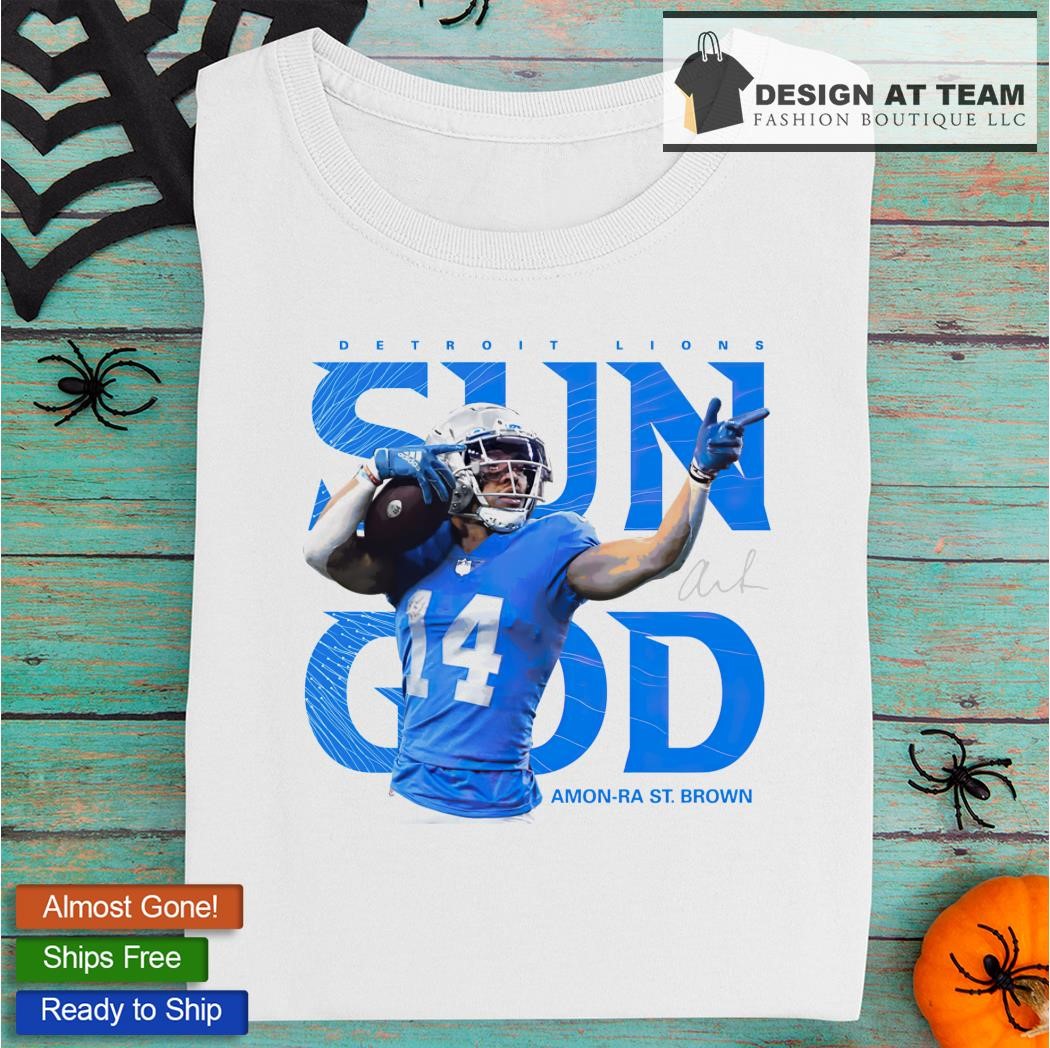 Amon-Ra St. Brown Detroit Lions signature 2023 shirt, hoodie, sweater, long  sleeve and tank top