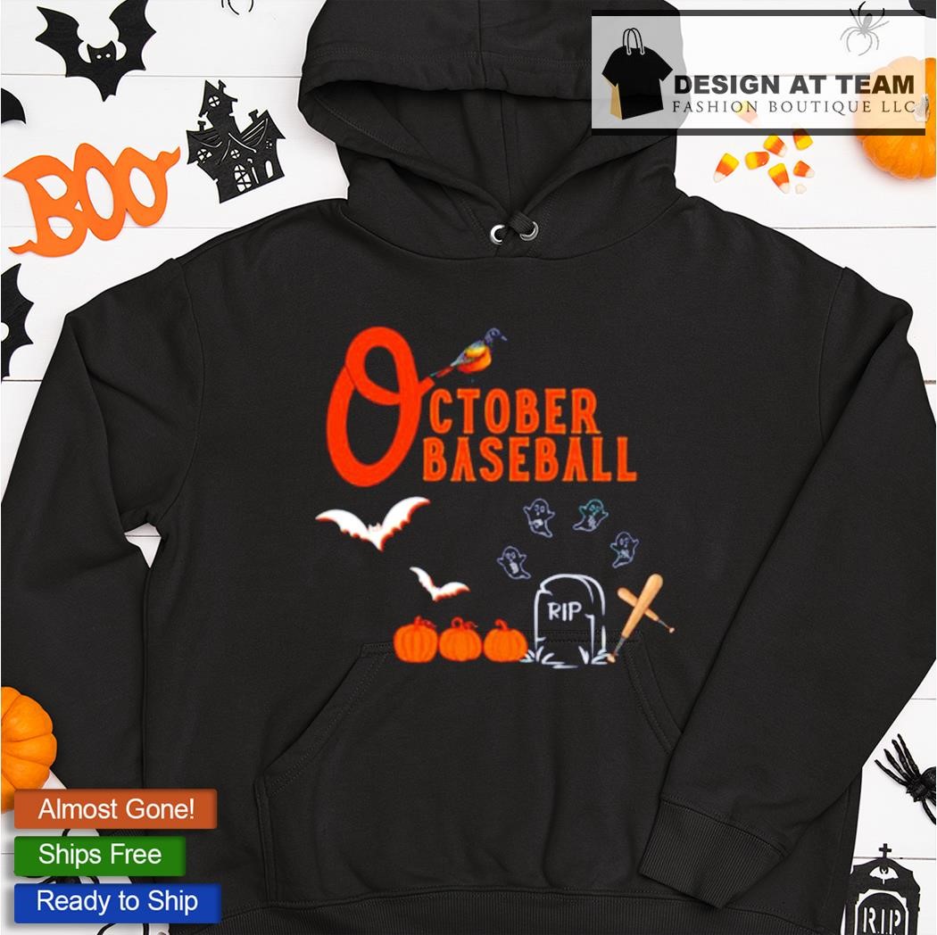 Baltimore Orioles Celebratory October Baseball Shirt, Rip Al East