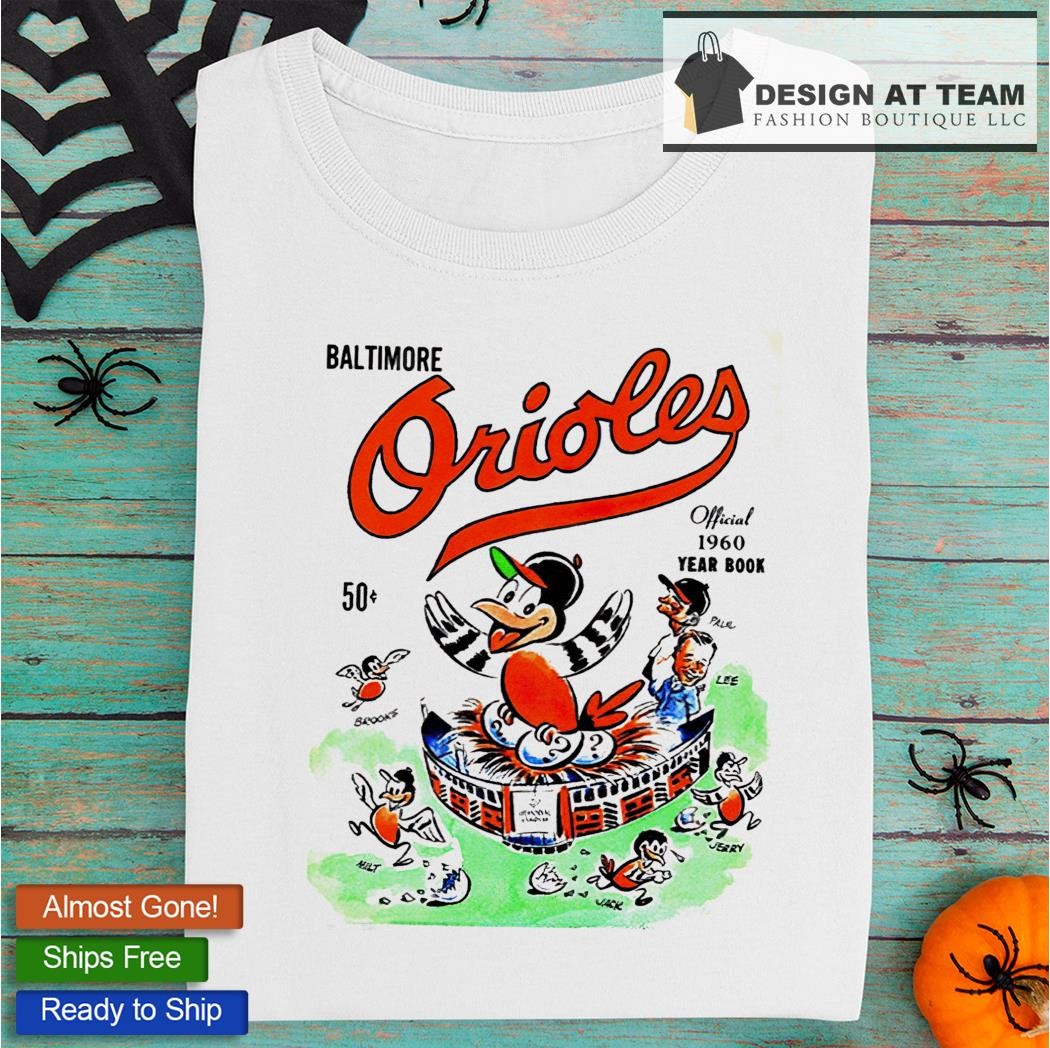 Vintage Baltimore Oriole EST 1901 Sweatshirt T-shirt Hoodie. 