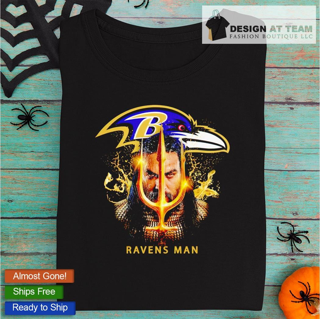 FREE shipping Raves Man Baltimore Ravens NFL Aquaman Shirt, Unisex