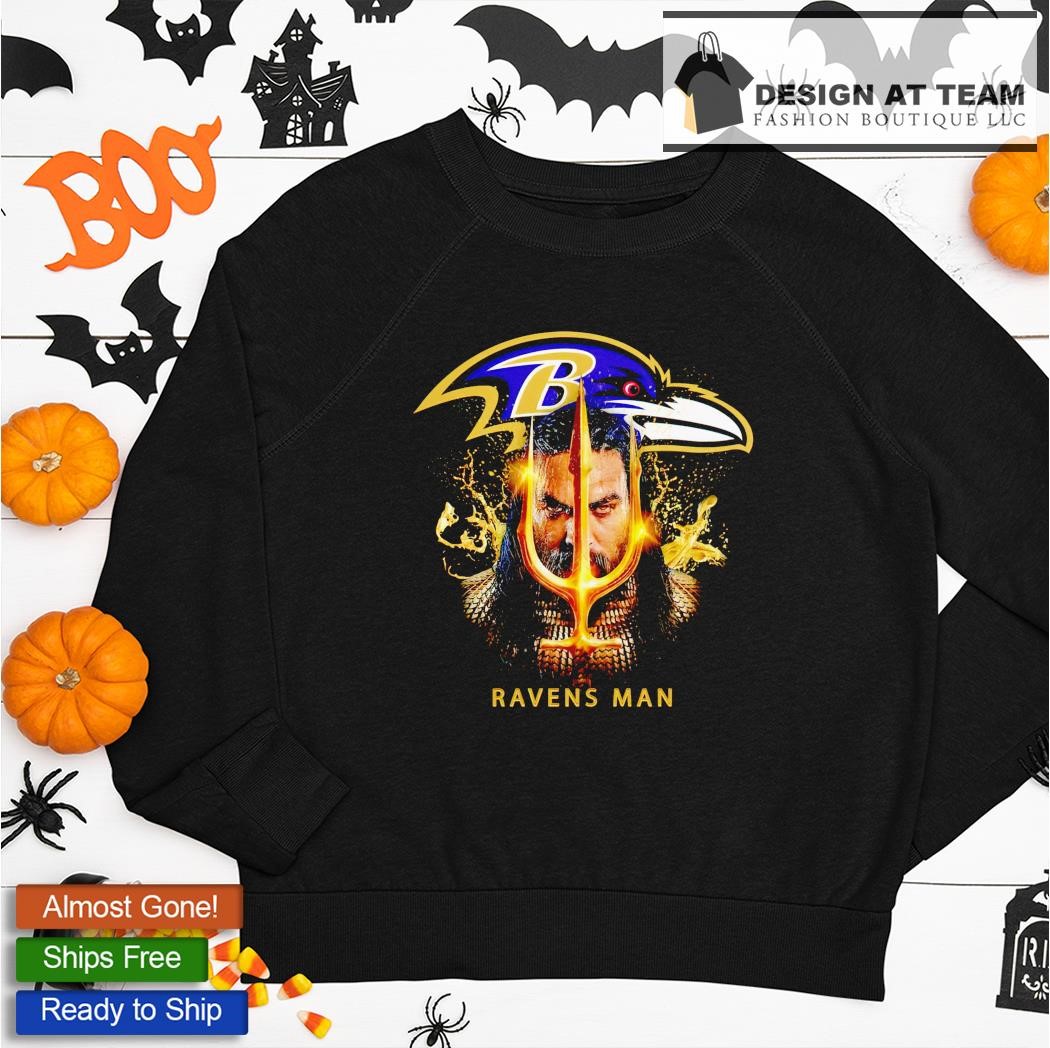 Official Ravens Man X Aquaman Photo Shirt, hoodie, sweater, long sleeve and  tank top