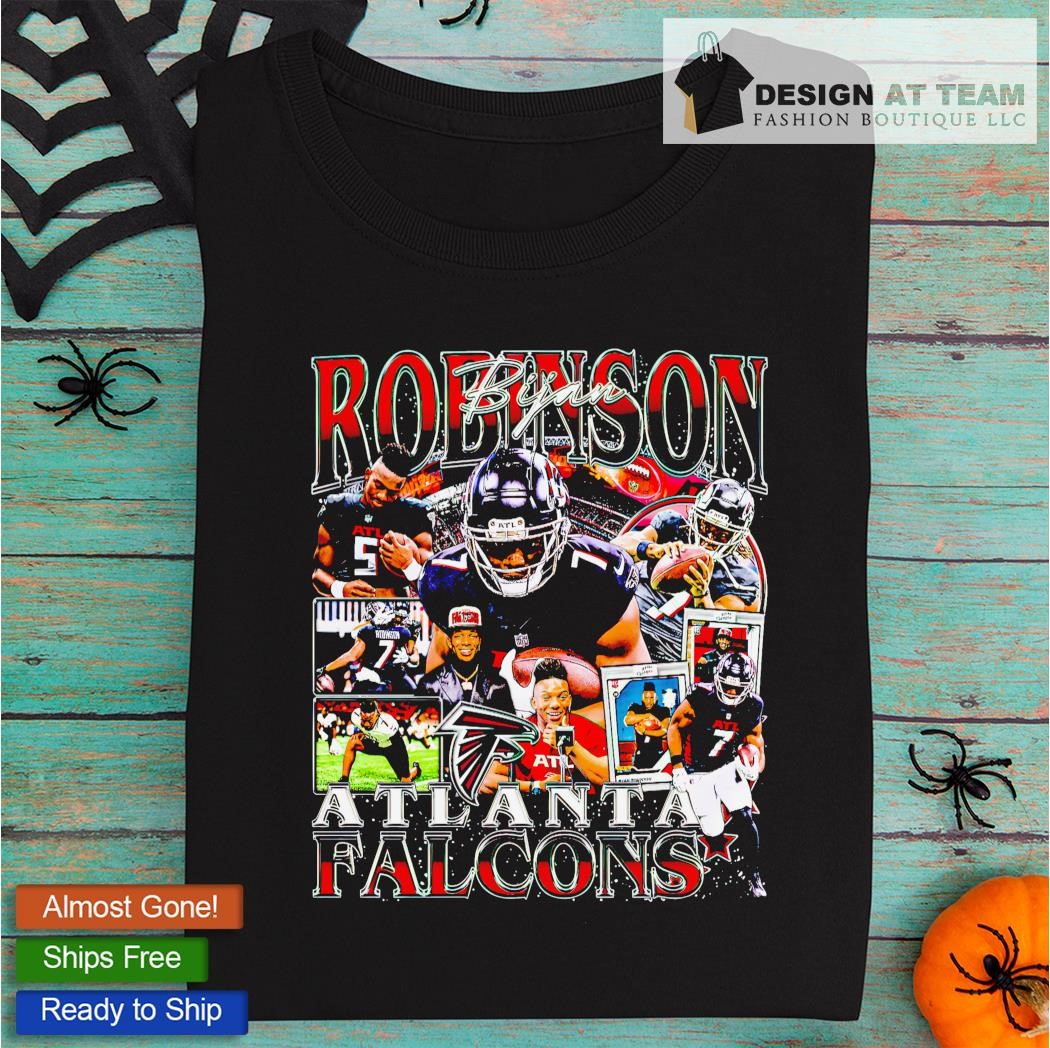 Official bijan Robinson Atlanta Falcons T-Shirt, hoodie, sweater, long  sleeve and tank top