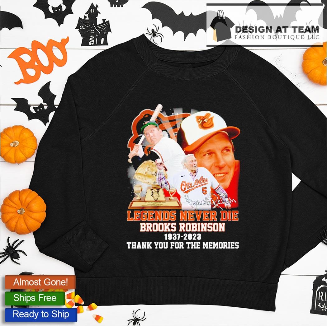 RIP Brooks Robinson 1937-2023 Thank You For The Memories T-Shirt, hoodie,  sweater, long sleeve and tank top