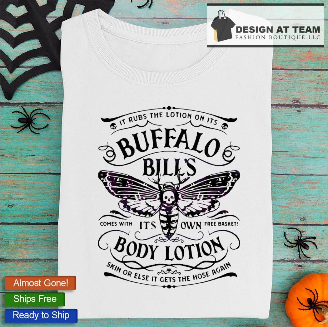 Buffalo Bills Body Lotion Halloween T-Shirt, hoodie, sweater, long sleeve  and tank top