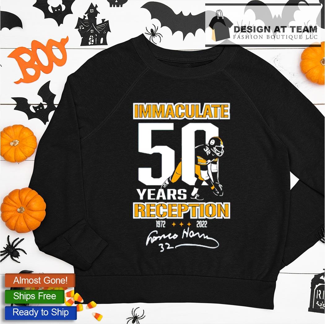 Franco Harris Immaculate Reception 50 Years T-shirt, hoodie