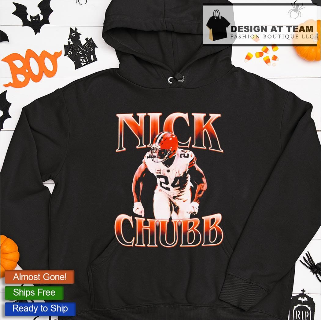 Nick Chubb Cleveland Browns retro shirt, hoodie, sweater, long