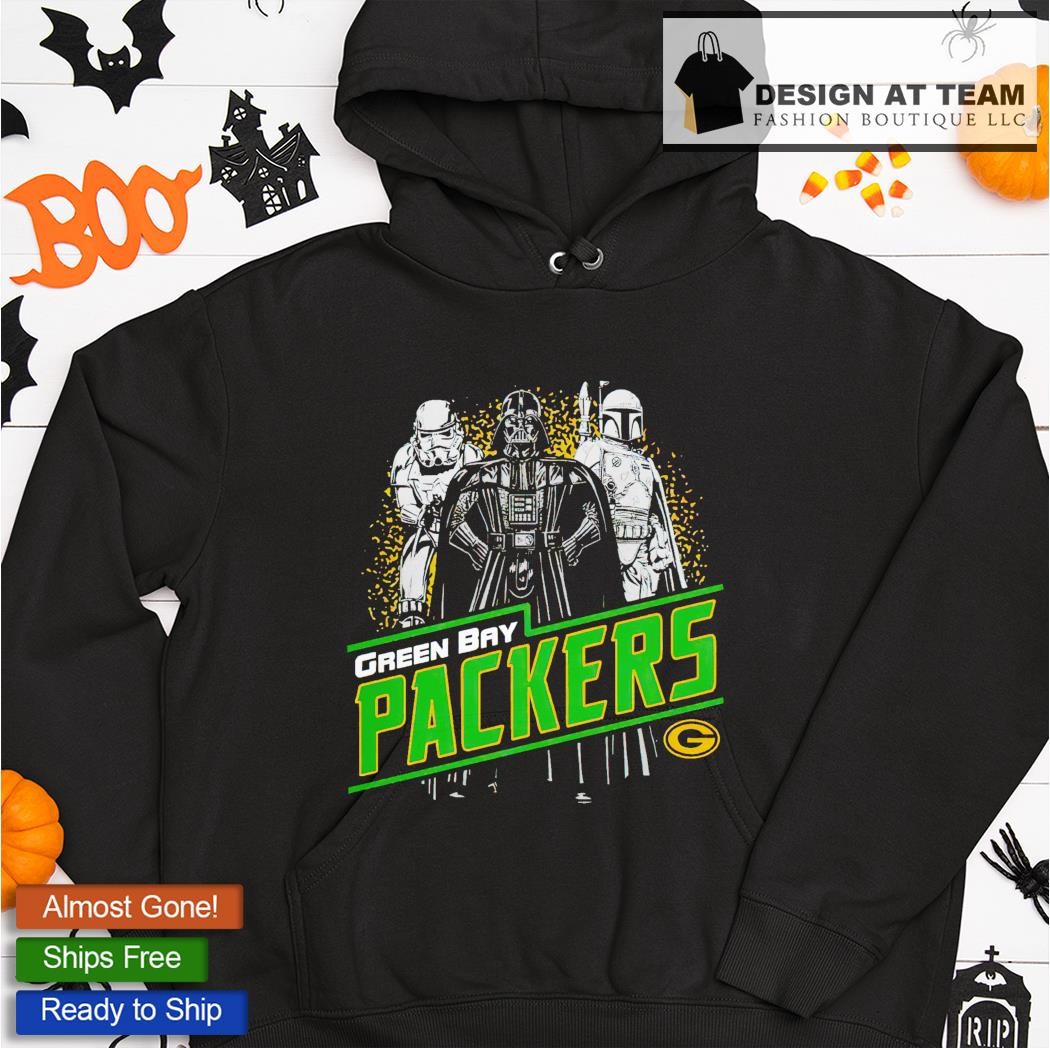 Women's Green Bay Packer Junk Food Green Pullover Hoodie