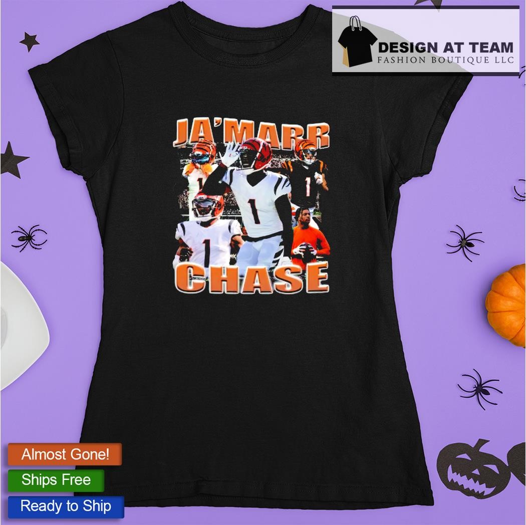 Ja'Marr Chase 1 Cincinnati Bengals football player Vintage T-shirt, hoodie,  sweater, long sleeve and tank top