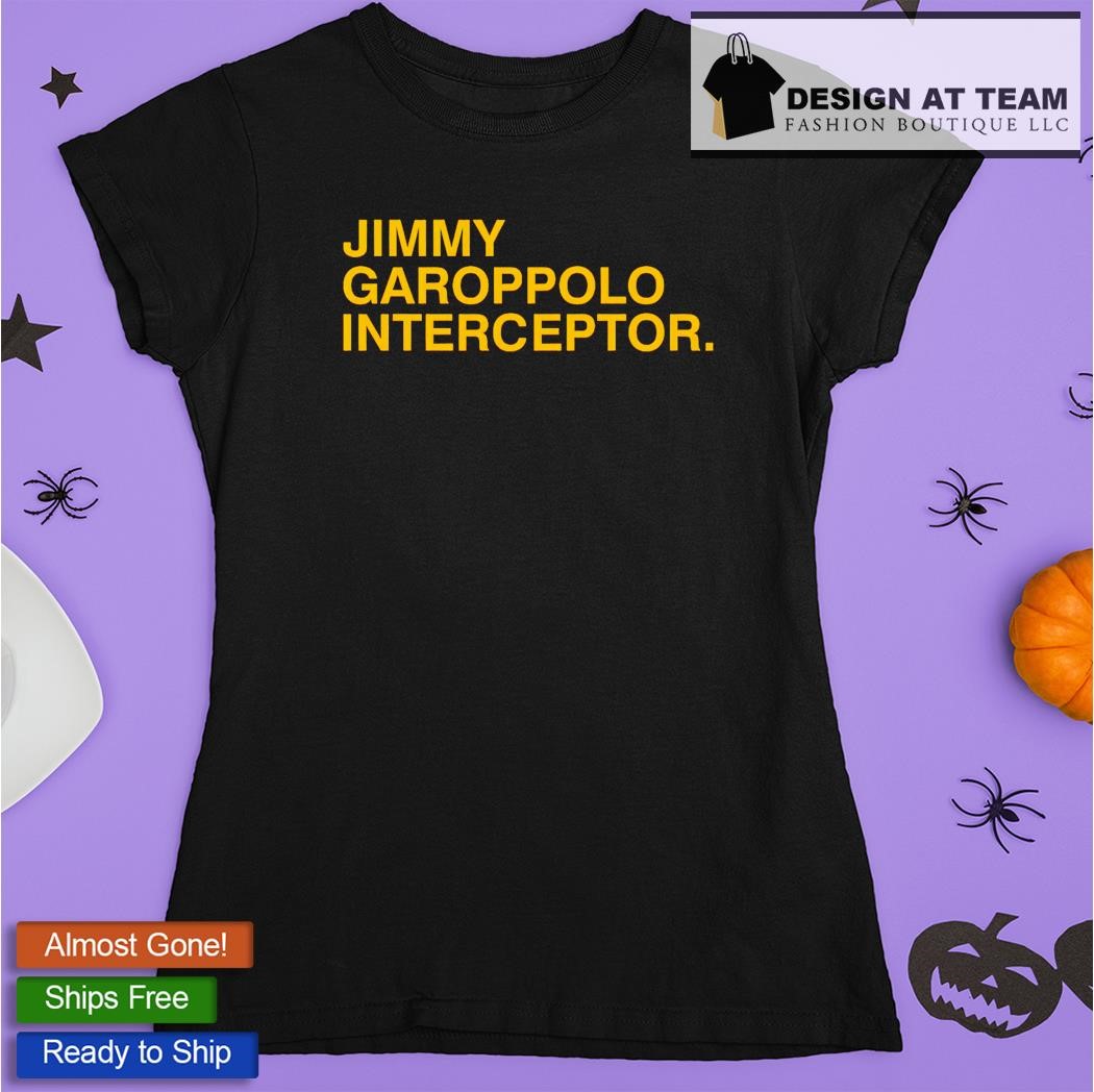 Jimmy garoppolo interceptor shirt - Limotees