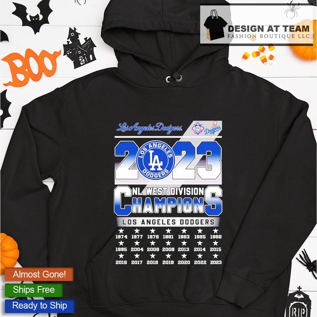 Los Angeles Dodgers 2023 NL Division Champions Skyline Shirt, hoodie,  sweater, long sleeve and tank top